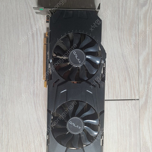 GALAX GTX1080 TI EX OC PCI-CE 11GB GDDR5X 352BIT 그랙픽카드 블랙입니다