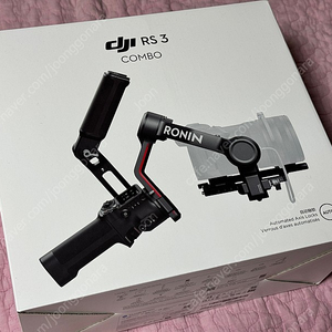 DJI 로닌 RS3 콤보 판매합니다