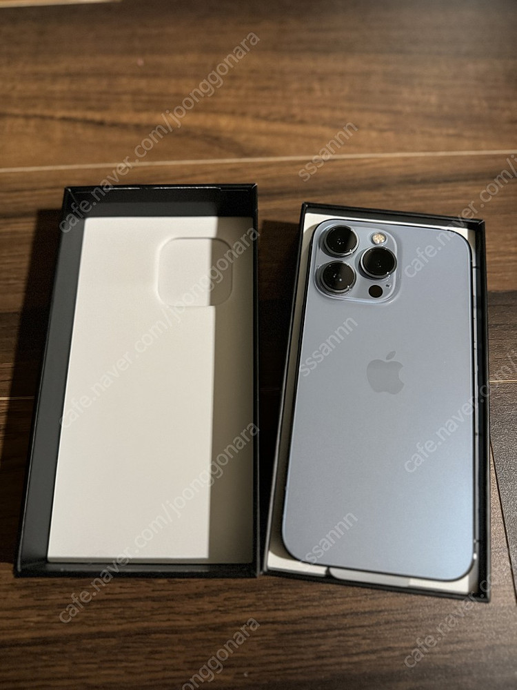 아이폰13프로 시에라블루 256GB 풀박스--0