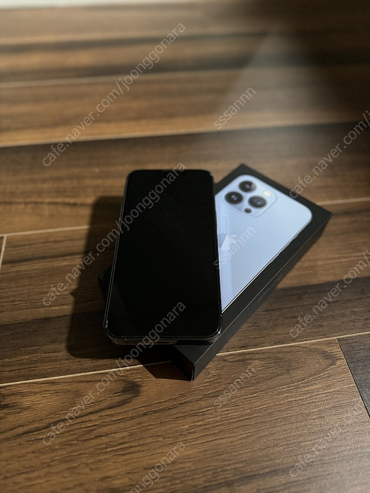 아이폰13프로 시에라블루 256GB 풀박스--1