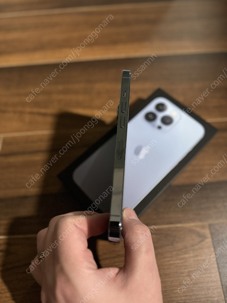 아이폰13프로 시에라블루 256GB 풀박스--3