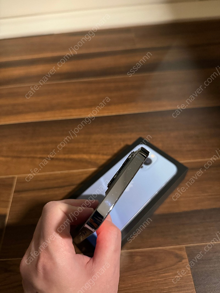 아이폰13프로 시에라블루 256GB 풀박스--4