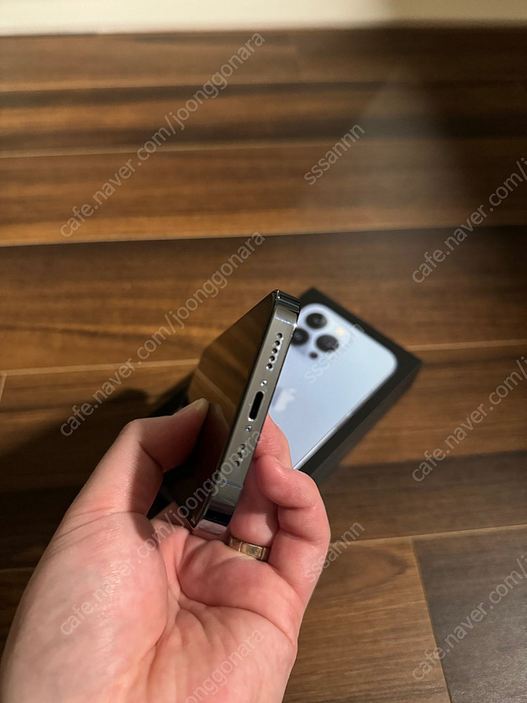 아이폰13프로 시에라블루 256GB 풀박스--5