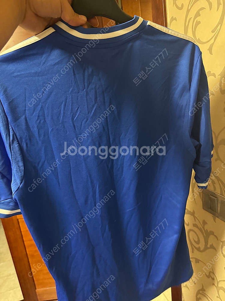 첼시 홈구장에서 구매한 삼성 축구 유니폼--1