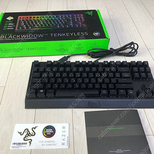 RAZER 레이저코리아 블랙위도우V3 TKL유선키보드