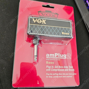 VOX amPlug2 Bass 베이스 해드폰 앰프