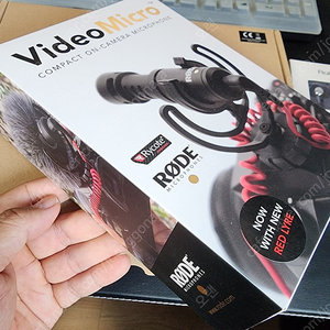 Rode videomicro 로데 비디오 마이크로 미니 샷건 마이크