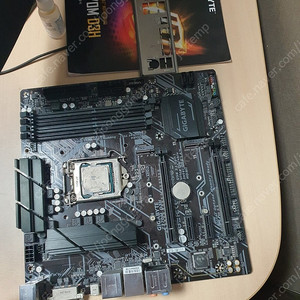 9600k + z370m d3h 메인보드