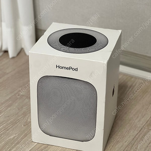 애플 홈팟 HomePod 1세대 스페이스 그레이