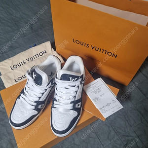 [Louis Vuitton]루이비통 트레이너 라인 스니커즈 블랙 백화점상품(영수증O)