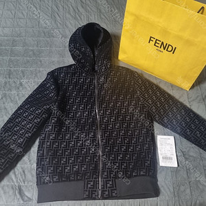 [Fendi]펜디 블랙저지 블루종 재킷 백화점상품(영수증O)