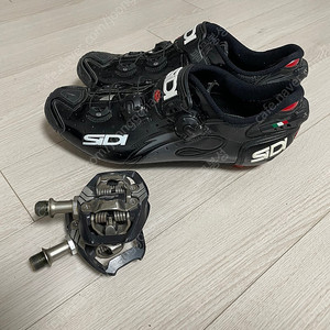 시디 드라코 카본 mtb 슈즈 / xt클릿페달