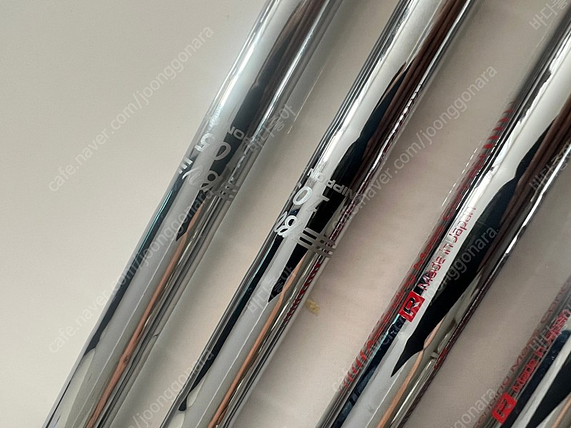 타이틀리스트 NS PRO AMC880 R, BV105 샤프트 세트 (T200, 보키 추출)--1