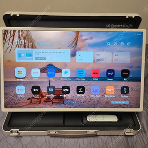LG 스탠바이미 Go 27LX5QKNA 판매합니다.