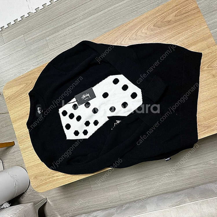 스투시 다이스 니트 북미판--0