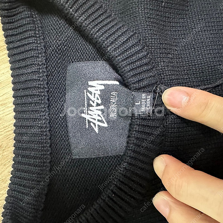 스투시 다이스 니트 북미판--1