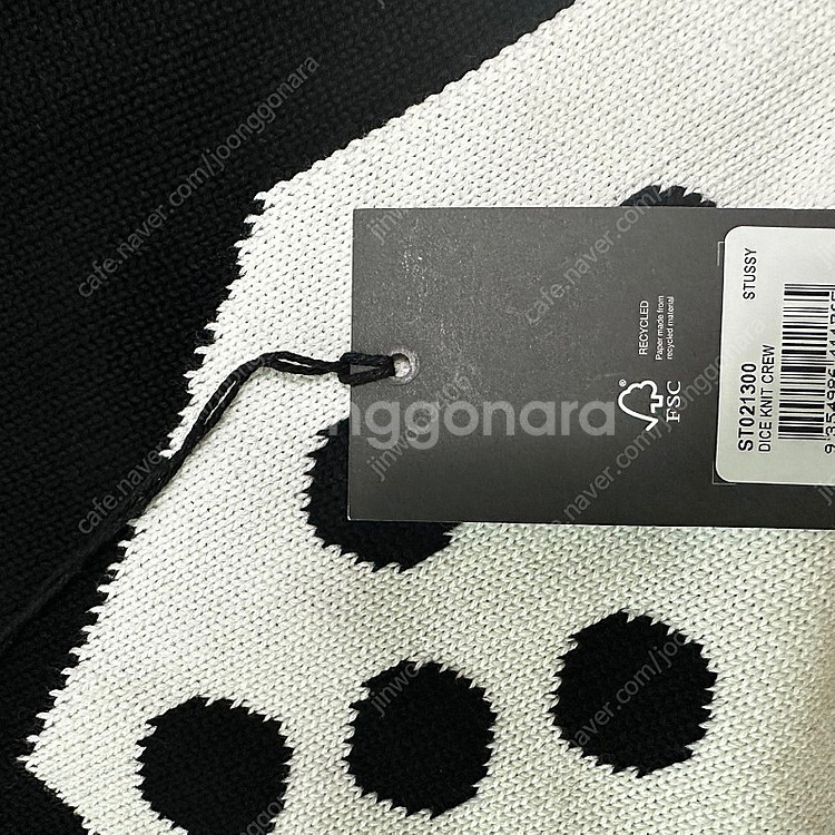 스투시 다이스 니트 북미판--2