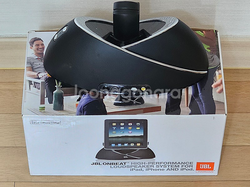 JBL onbeat 아이폰,아이패드 도킹 스피커 (30핀용)--1
