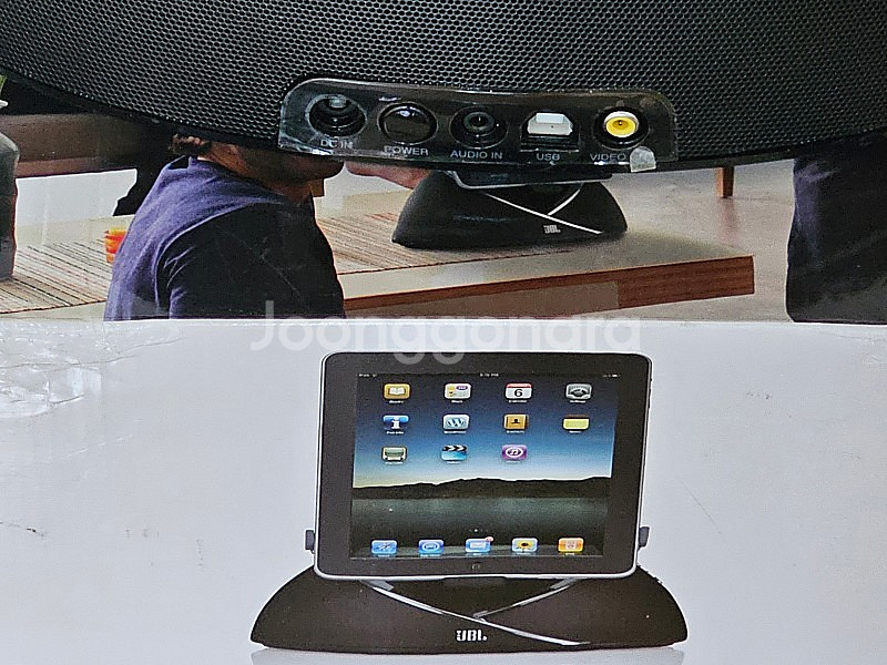 JBL onbeat 아이폰,아이패드 도킹 스피커 (30핀용)--2