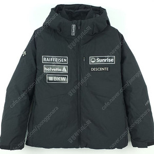 데상트 패딩 스위스 스키팀 헤비 다운 자켓 새상품 매장구매