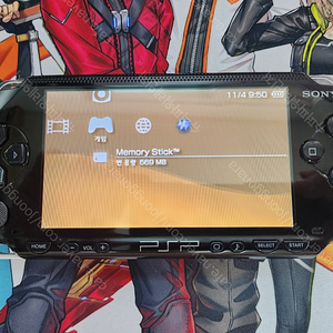 psp 1005 블랙 32기가 팝니다.