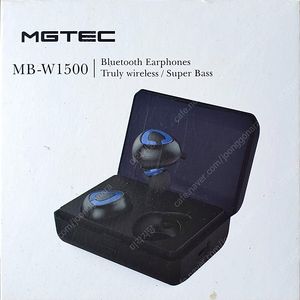 엠지텍 MB W1500 케이스와 충전기 본체만