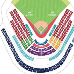 정가이하양도 플레이오프 5차전 NC 3루 응원석 324블럭 8열 1석