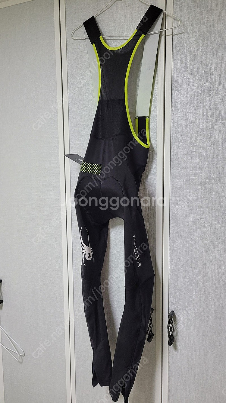 스파이더 동계빕 자전거복--2