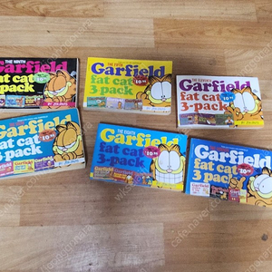 가필드 garfield fat cat 3pack 4,5,6,8,9,11권 판매합니다