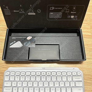 로지텍 MX keys mini 화이트 영문판