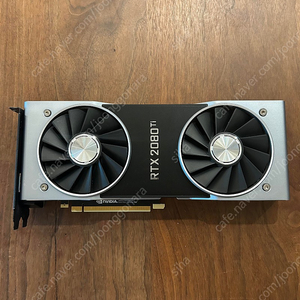 엔비디아 RTX 2080ti FE(Founders Edition) 36만원