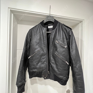 생로랑 saint laurent 가죽 자켓