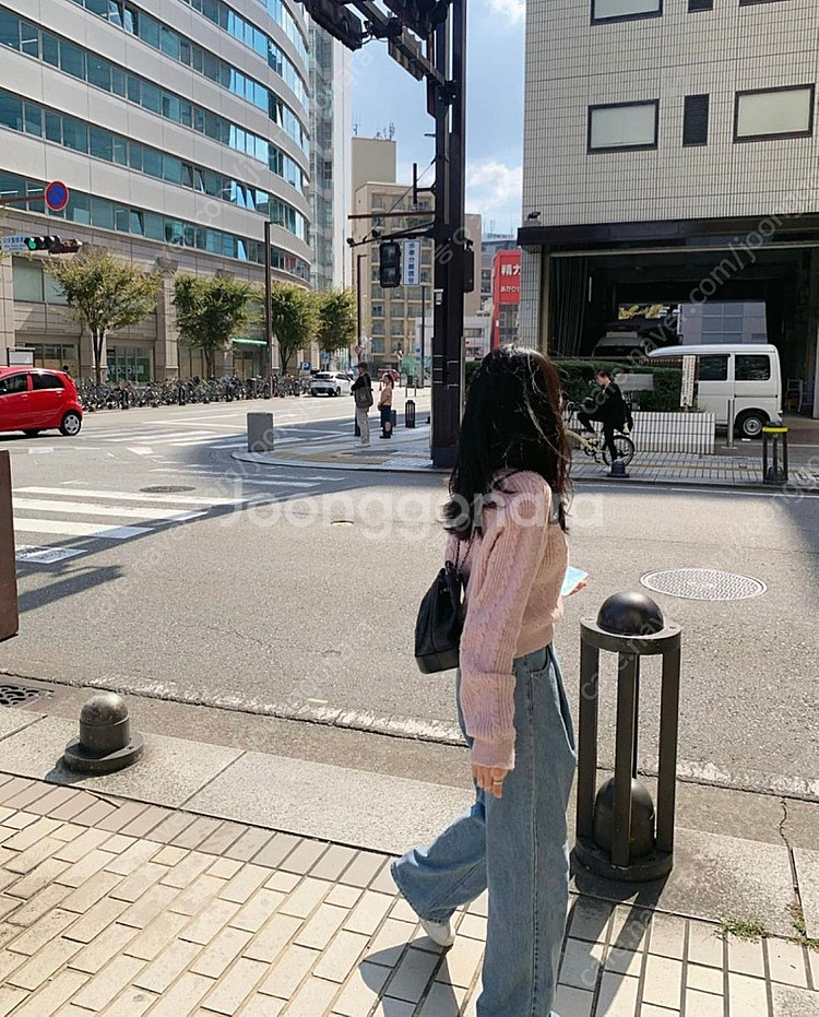 베르니 핀턱데님 M 새상품--0