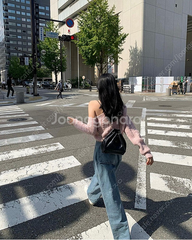 베르니 핀턱데님 M 새상품--1
