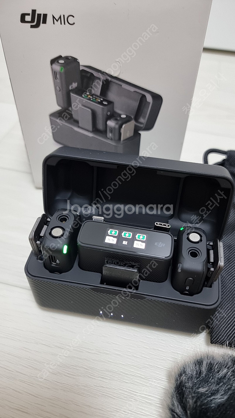 DJI 무선 마이크 MIC 특S급 상태 팝니다.(박스포...--1