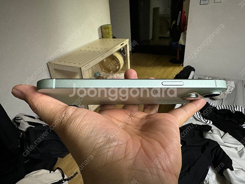 아이폰15 플러스 256 그린 자급제 판매--6