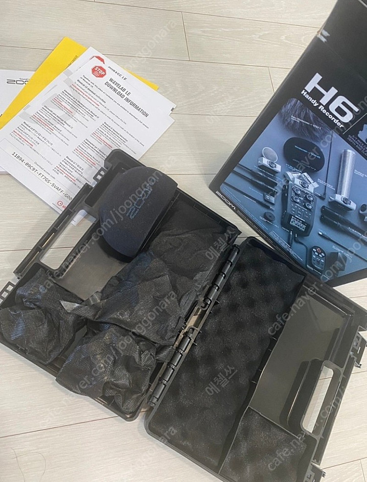 Zoom H6 handy recorder 이미지