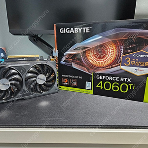 GIGABYTE 지포스 RTX 4060 Ti WINDFORCE OC D6 8GB 판매