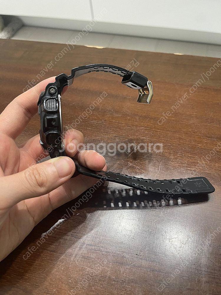 지샥 빅페이스 흑금 전자시계 ga-110gb--2