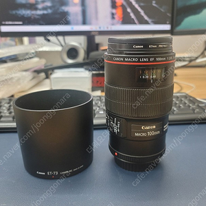 캐논 100mm F2.8 L 백마엘 판매합니다.