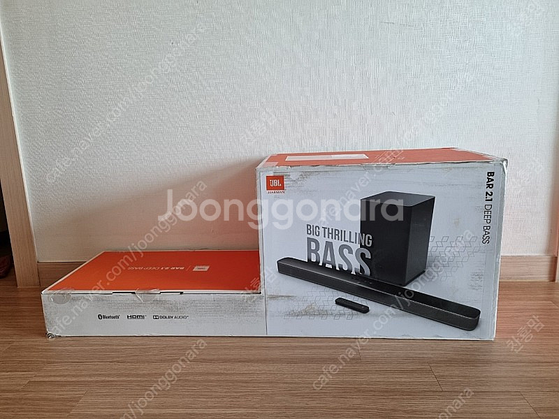 (새상품)삼성 사운드바 JBL BAR 2.1 DEEP BASS--0