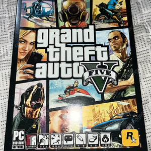 GTA5 PC DVD패키지판 팝니다.(소장용)