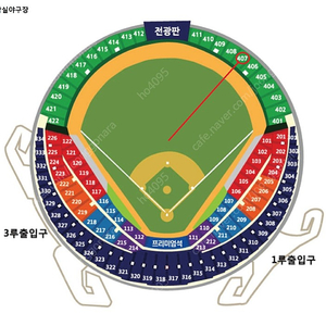 2023 한국시리즈 1차전 1루 외야 2연석 , 4연석 그린지정석 판매합니다