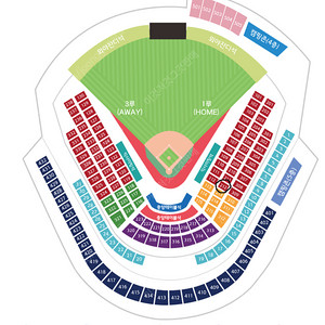 한국시리즈 수원 3차전 1루 응원석 1자리