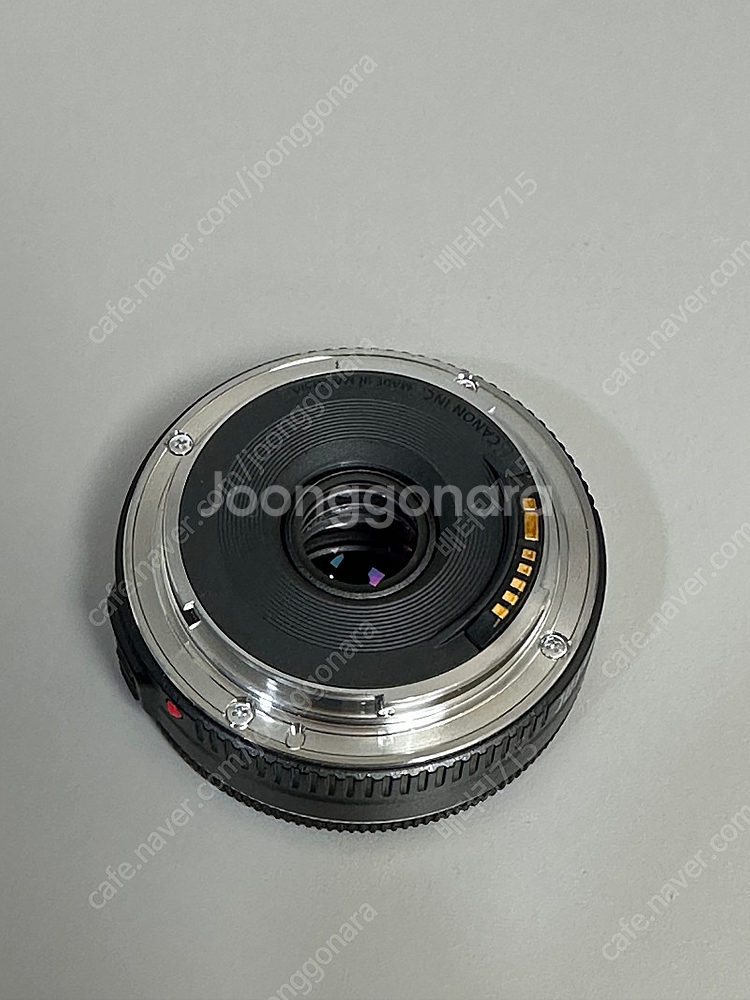 캐논 EF 40mm F2.8 팬케잌 렌즈 단품 판매--4