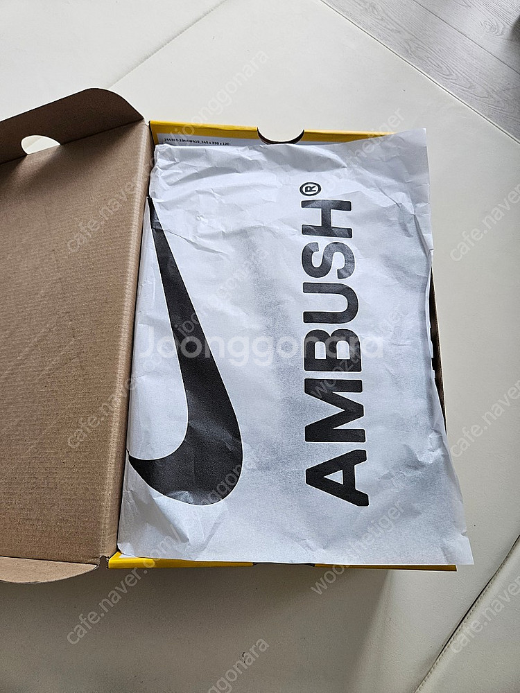 나이키 ambush 업템포 블랙 270--2