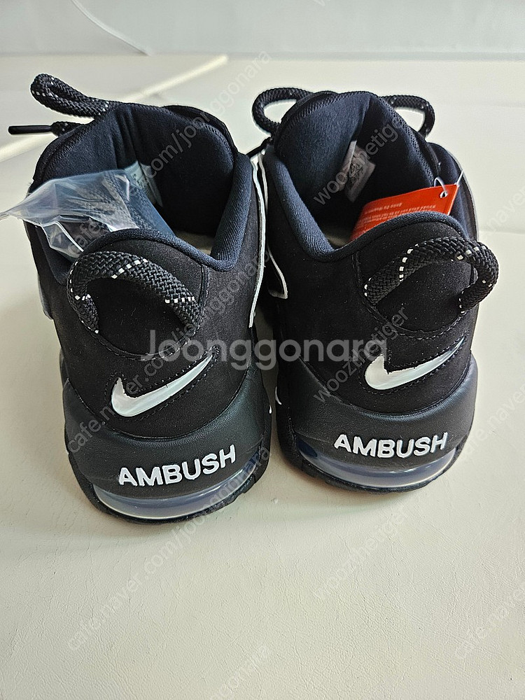 나이키 ambush 업템포 블랙 270--7