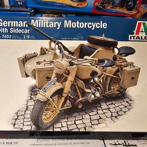 (이탈레리 ITALERI) German Military Motorcycle