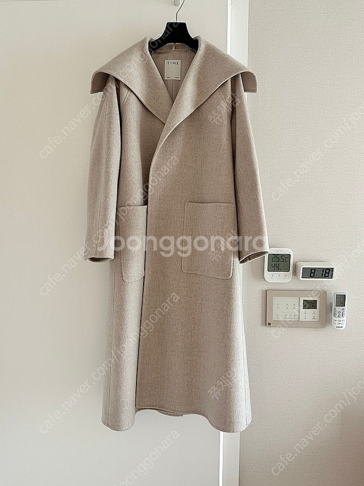 타임 세일러 벨티드 코트--0