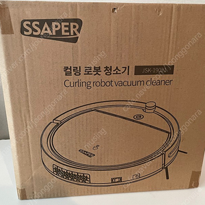 셰퍼 컬링 로봇청소기 SSAPER JSK-19021 화이트